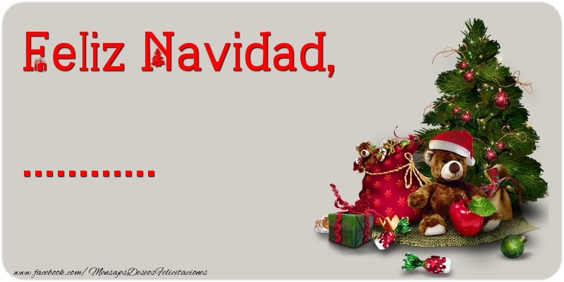 Felicitaciones Personalizadas de Navidad - Feliz Navidad, ...
