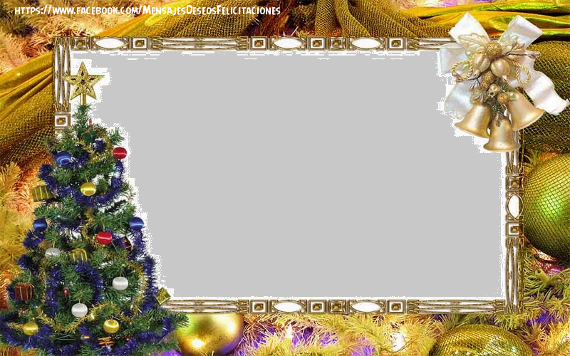 Felicitaciones Personalizadas de Navidad - Marco de fotos