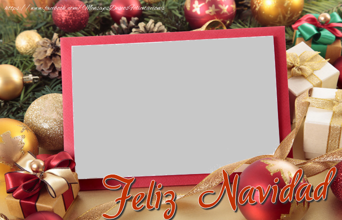 Felicitaciones Personalizadas de Navidad - Feliz Navidad