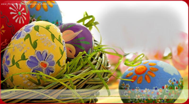 Felicitaciones Personalizadas de pascua - ...