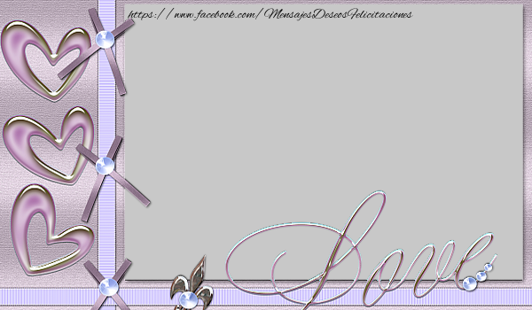 Felicitaciones Personalizadas de San Valentín - Love