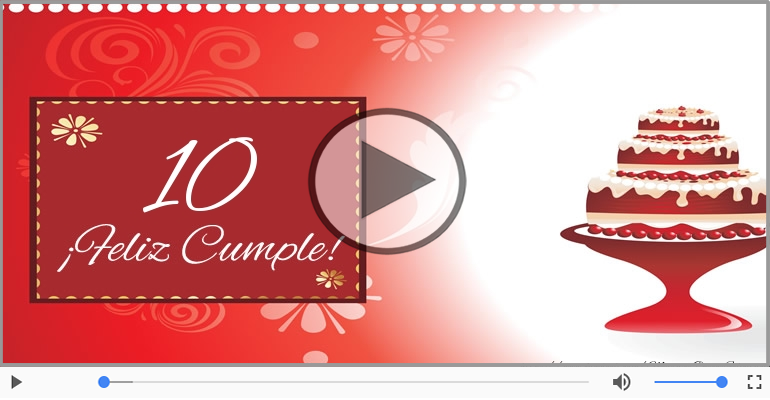 ¡Feliz cumple 10 años!