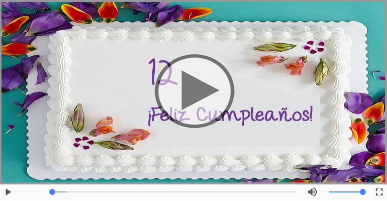 ¡Feliz cumple 12 años!
