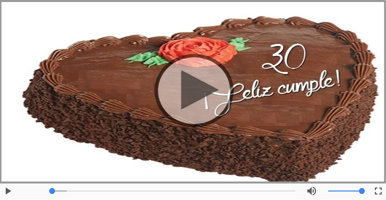 ¡Feliz cumple 30 años!
