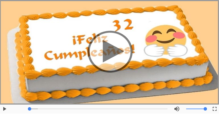 ¡Feliz Cumpleaños 32 años!