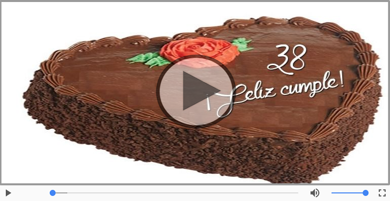 ¡Feliz Cumpleaños 38 años!