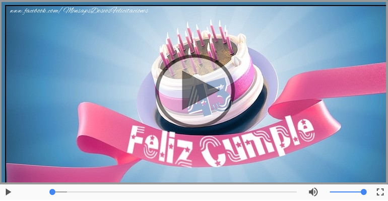 ¡Feliz Cumpleaños 43 años!