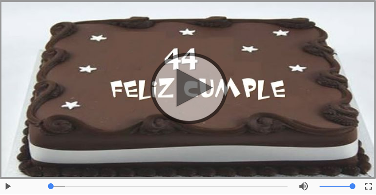 ¡Feliz Cumpleaños 44 años!