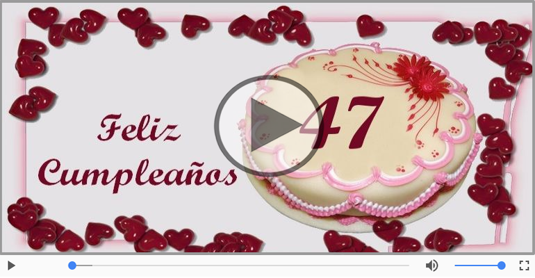 ¡Feliz Cumpleaños 47 años!