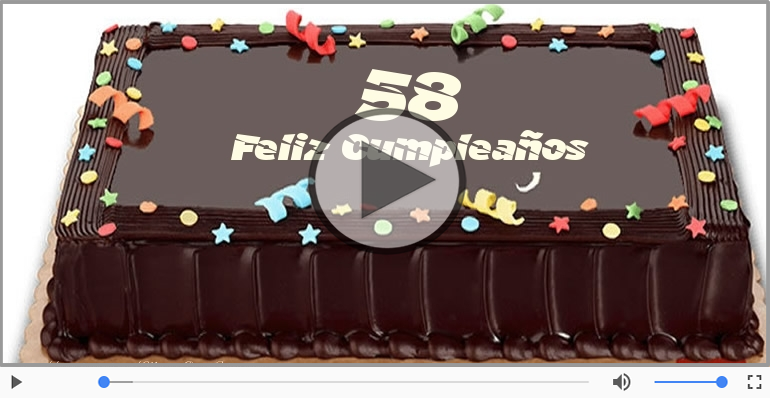 ¡Feliz cumple 58 años!