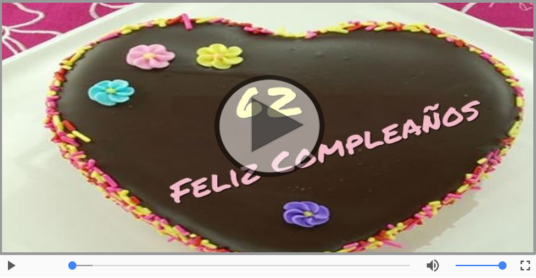 ¡Feliz Cumpleaños 62 años!