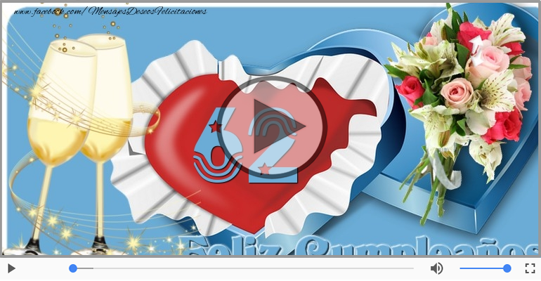 ¡Feliz cumple 62 años!