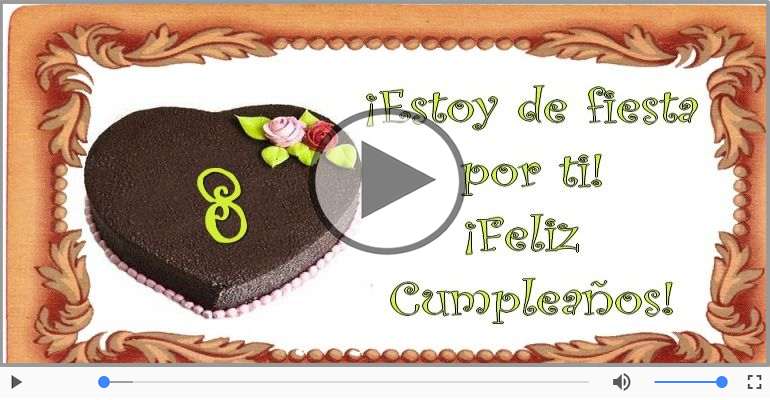 ¡Feliz Cumpleaños 8 años!