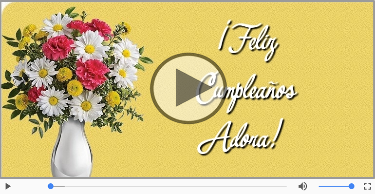 Cumpleaños Feliz para Adora!