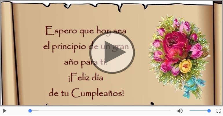 ¡Feliz día  de tu Cumpleaños!