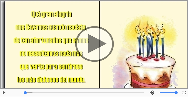 ¡Muchas felicidades!