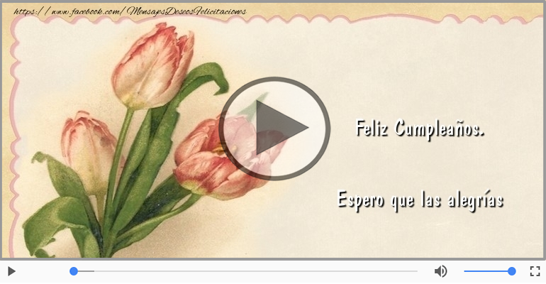 Feliz Cumpleaños.