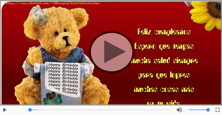 Feliz cumpleaños