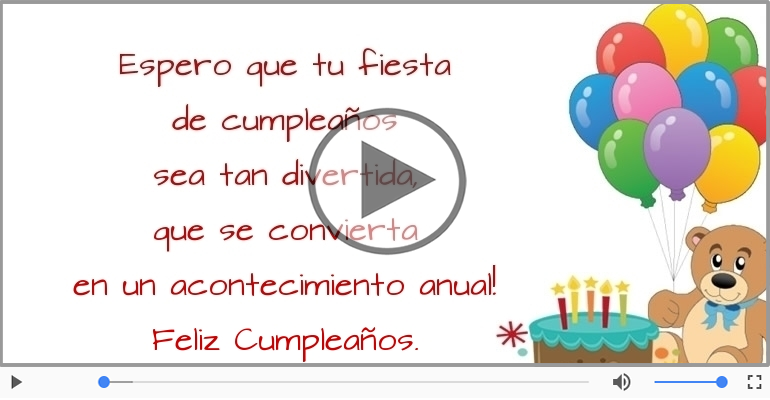 Feliz Cumpleaños.