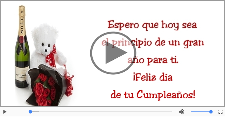 ¡Feliz día  de tu Cumpleaños!