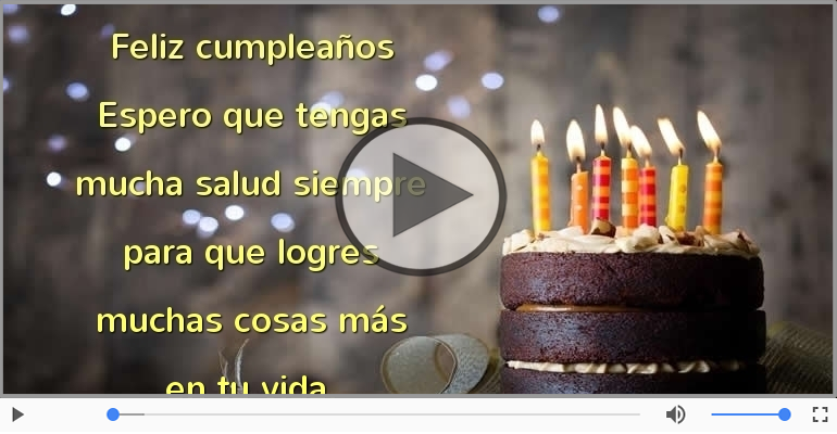 Feliz cumpleaños