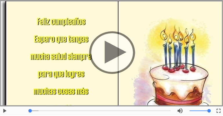 Feliz cumpleaños
