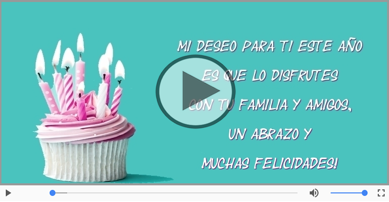 Muchas felicidades