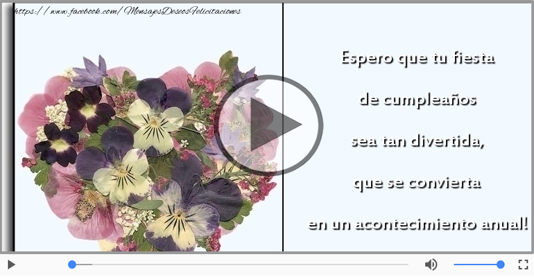 Feliz Cumpleaños.