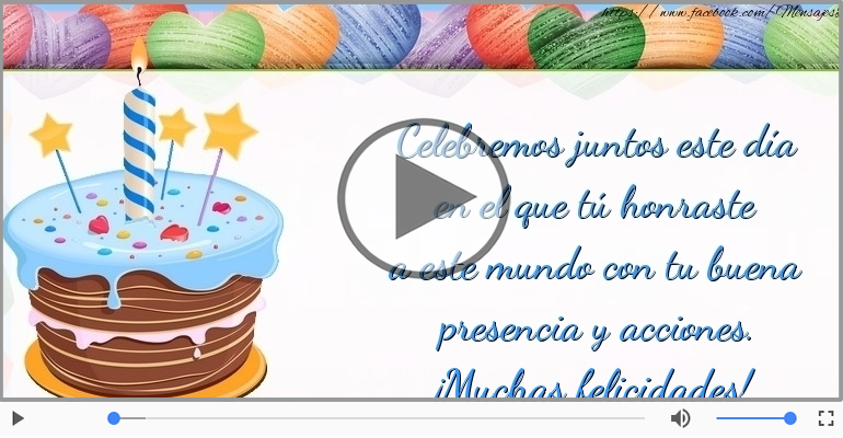 ¡Muchas felicidades!