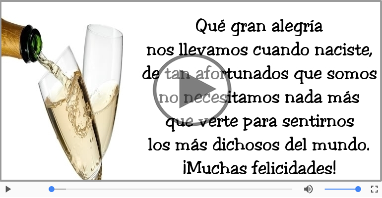 ¡Muchas felicidades!