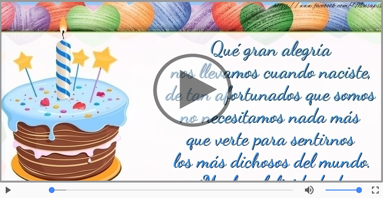 ¡Muchas felicidades!