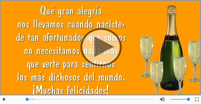 ¡Muchas felicidades!
