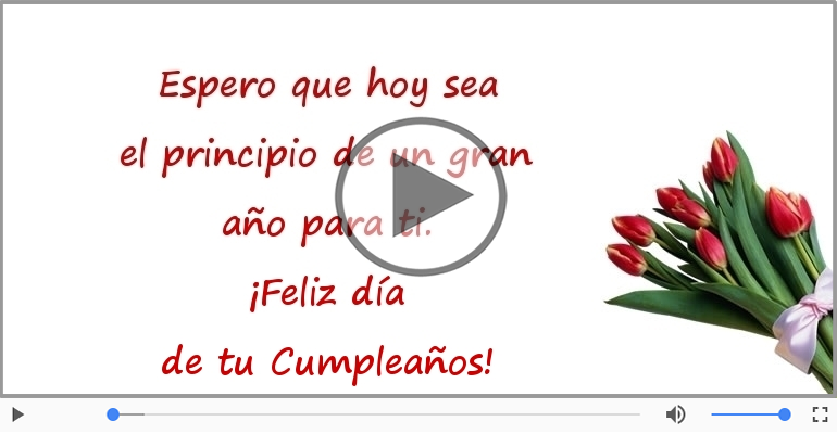 ¡Feliz día  de tu Cumpleaños!