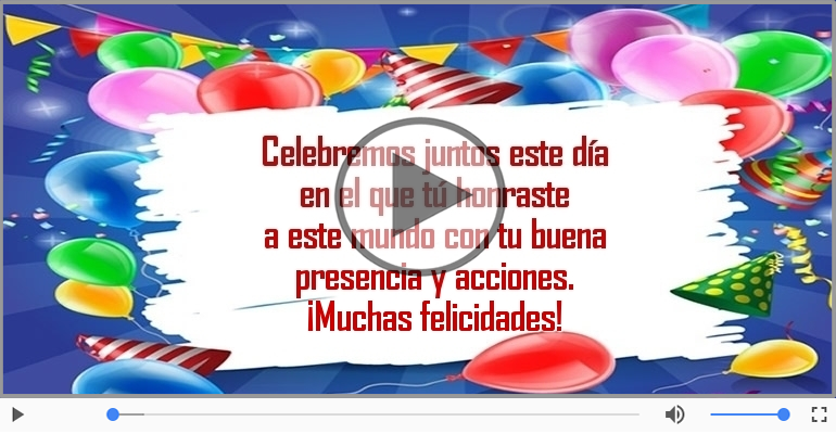 ¡Muchas felicidades!