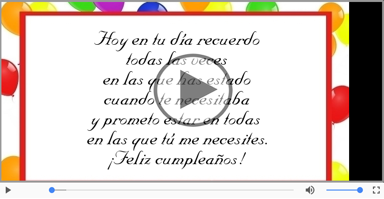 ¡Feliz cumpleaños!
