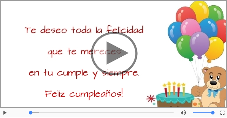 Feliz cumpleaños!