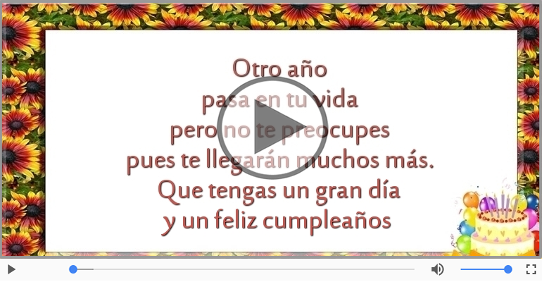 Feliz Cumpleaños.