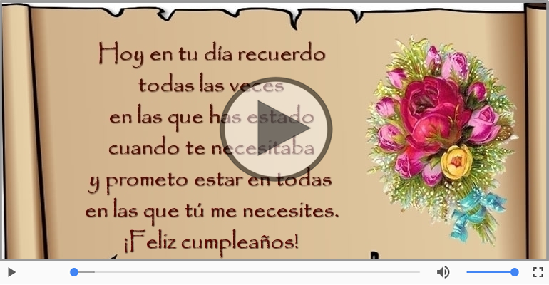 ¡Feliz cumpleaños!