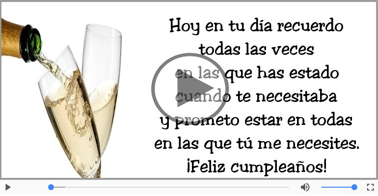 ¡Feliz cumpleaños!