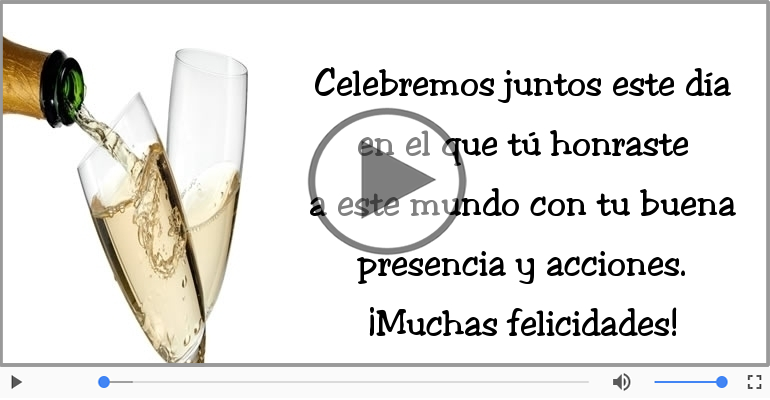 ¡Muchas felicidades!