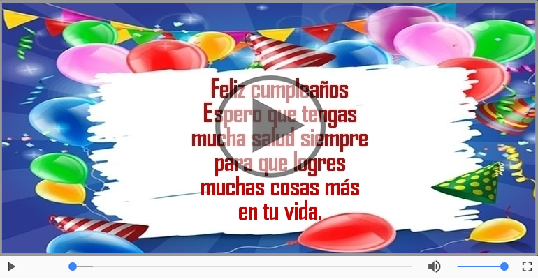 Feliz cumpleaños
