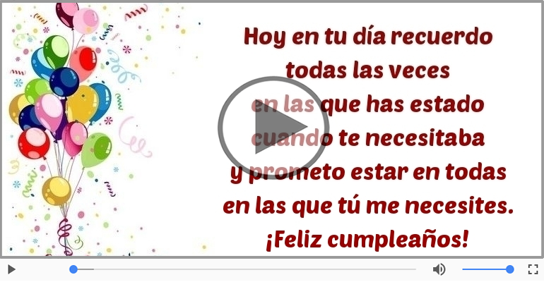 ¡Feliz cumpleaños!