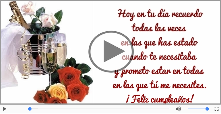 ¡Feliz cumpleaños!