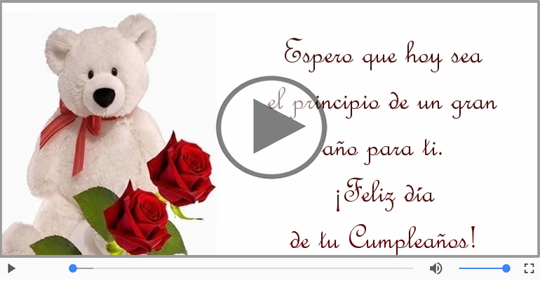 ¡Feliz día  de tu Cumpleaños!