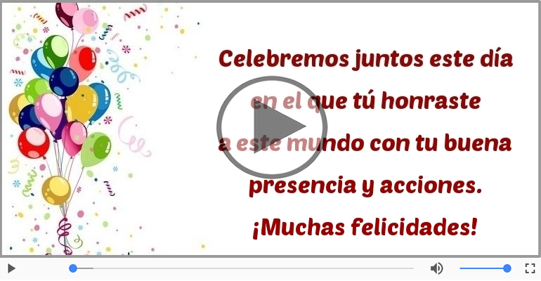 ¡Muchas felicidades!