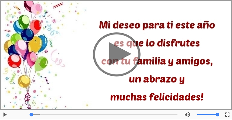 Muchas felicidades
