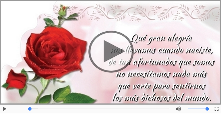 ¡Muchas felicidades!