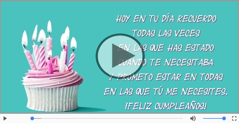 ¡Feliz cumpleaños!