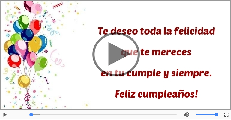 Feliz cumpleaños!