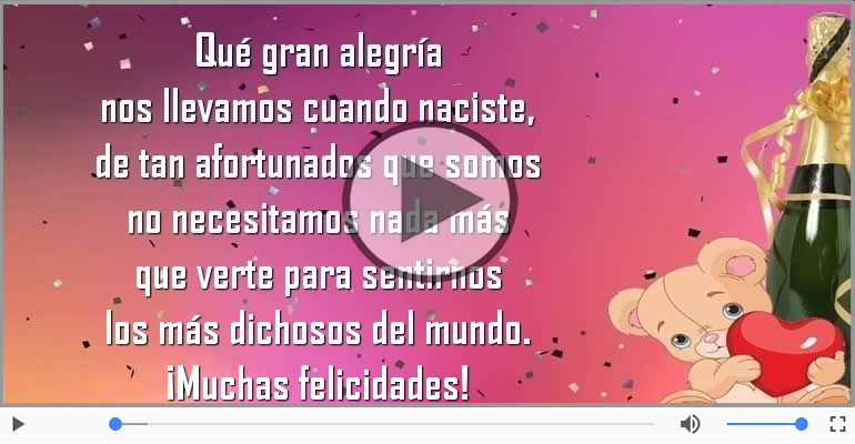 ¡Muchas felicidades!